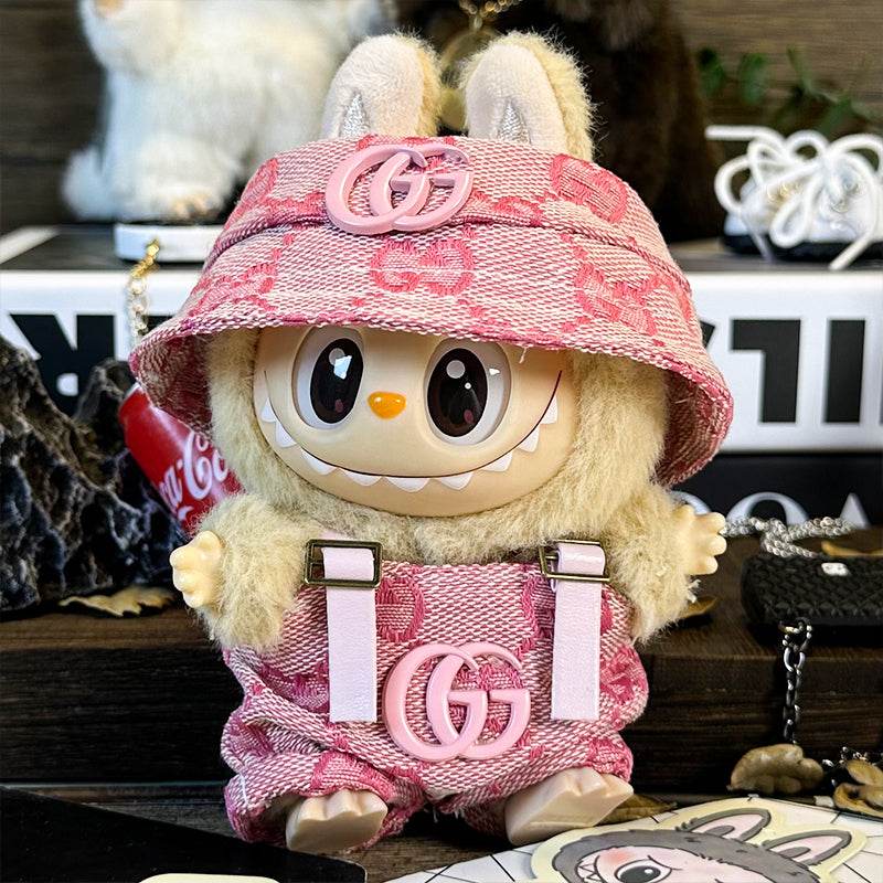 labubu-outfit-gg-monogram-bucket-set-fits-17cm-labubu-macaron-have-a-seat-big-into-energy