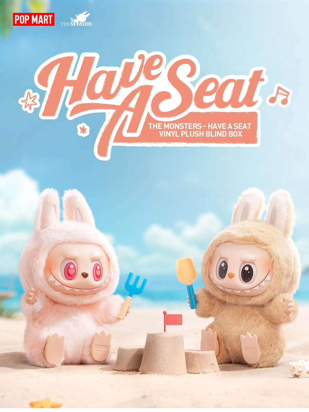 LABUBU THE MONSTERS - Have a Seat Vinyl Plush Blind Box