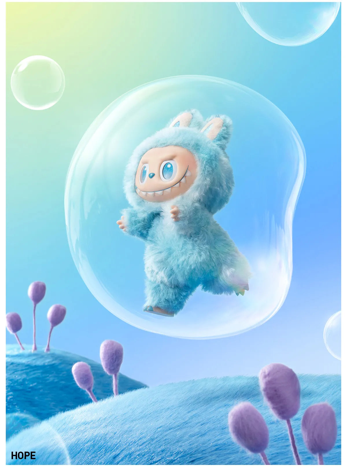 Labubu Hope (X-Ray Verified) – THE MONSTERS Big Into Energy Series Vinyl Plush Pendant Blind Box