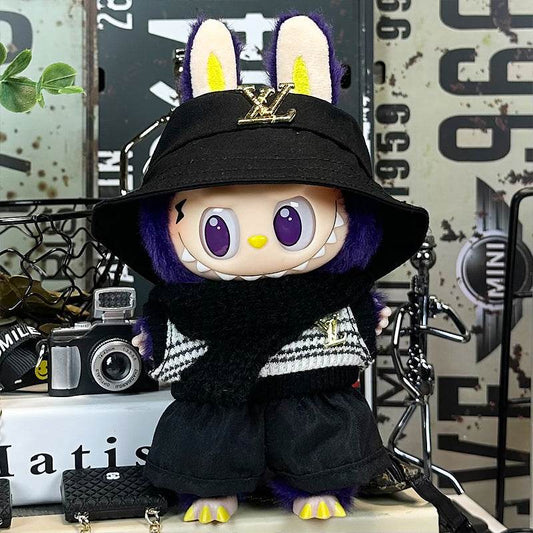 labubu-outfit-golden-lv-bucket-hat-set-fits-17cm-labubu-macaron-have-a-seat-big-into-energy