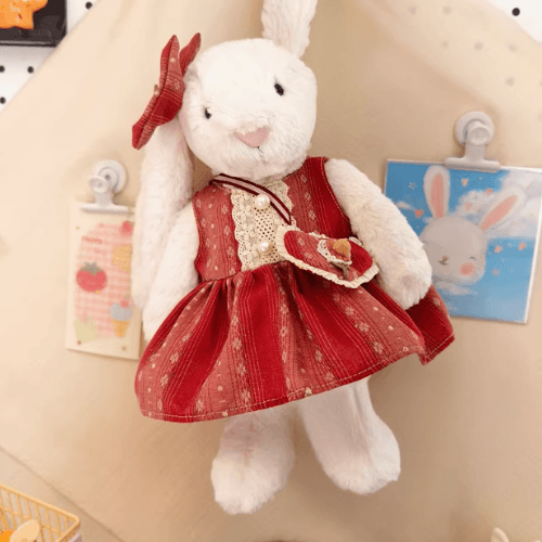 cherry-stripe-outfit-set-red-striped-dress-hair-clip-crossbody-bag-for-bashful-bunny-medium