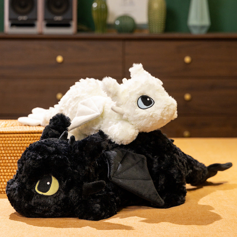 Toothless Night Fury & Light Fury Plush Companion
