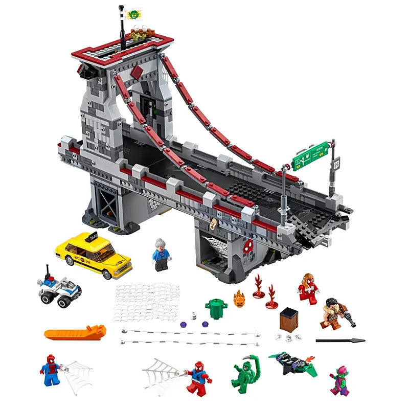 Spider-Man: Web Warriors Ultimate Bridge Battle 76057