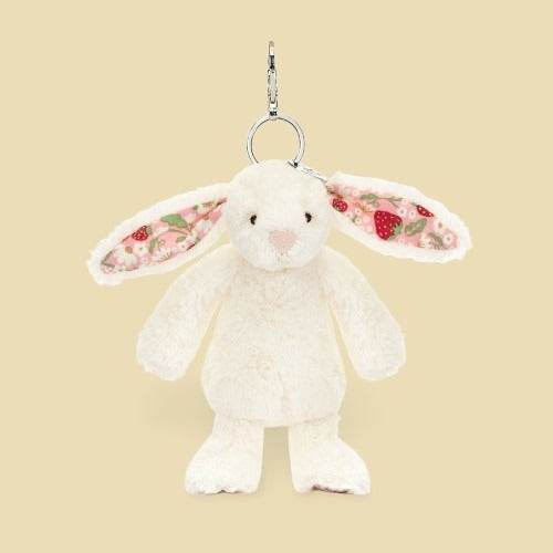 blossom-cream-bunny-berry-bag-charm