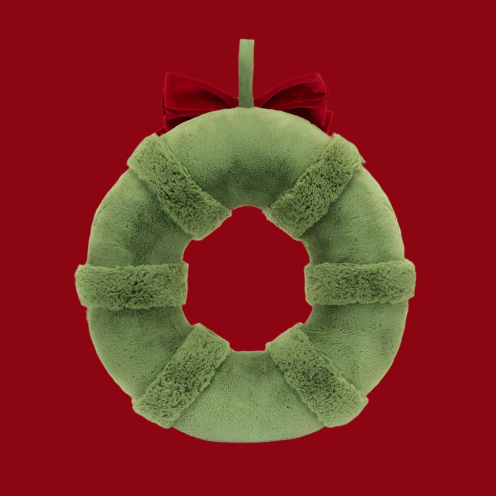 Jellycat Amuseables Decorated Christmas Wreath | Jellycat Holidays Home Decor | jellycat stuffed animals toys | jellycat promo code on sale clearance deals| jellycat christmas Halloween Blackfriday thanksgiving gifts | jellycat diner | jellycats near me | hard to find rare new with tag plush | jellycat plush toys companion for kids | jellycat com | jelly cat plush | halloween jellycat