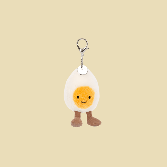 Jellycat Amuseables Happy Boiled Egg Bag Charm | Jellycat Egg | Jellycat Egg Bag Charm | Jellycat Egg Keychain | jellycat stuffed animals | jellycat amuseables | jellycat diner | jellycat plush | jellycat stuffed animal | jellycat toys | jellycat stuffed toys | jellycat plush toys | jellycat com | jelly cat plush | jellycat promo code | jellycat christmas | halloween jellycat | jellycat Halloween | jellycats near me