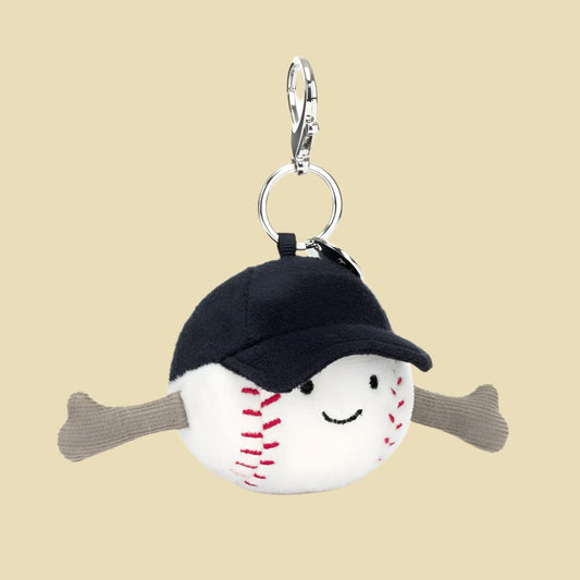 Amuseables Sports Baseball Bag Charm | Tiny Cute Animals Plush Gifts | 4.9/5★ · Jellycat Inspired‎473 reviews