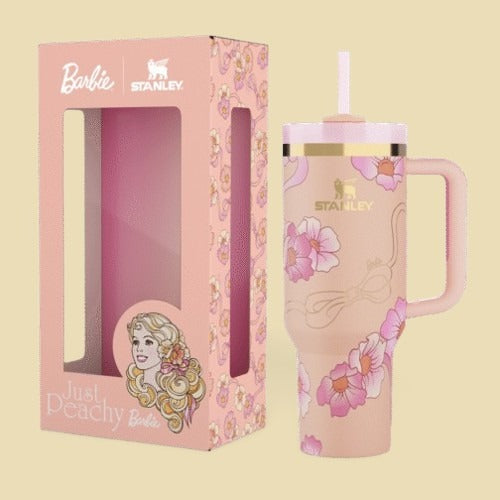 BARBIE ’80S PEACHES ’N CREAM QUENCHER 40 OZ