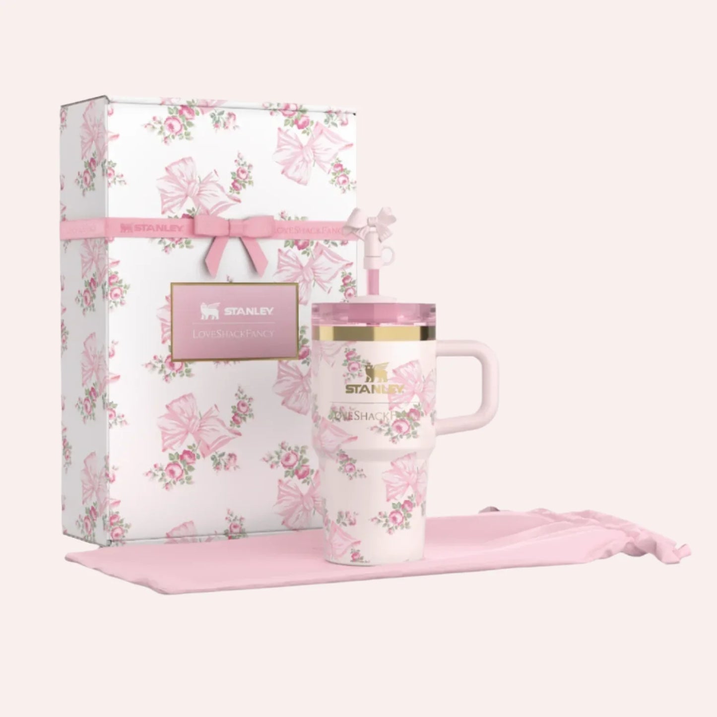 LoveShackFancy Holiday Quencher | Rosa Beaux Pink