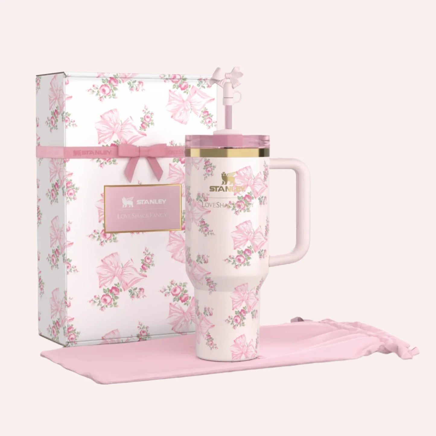 LoveShackFancy Holiday Quencher | Rosa Beaux Pink